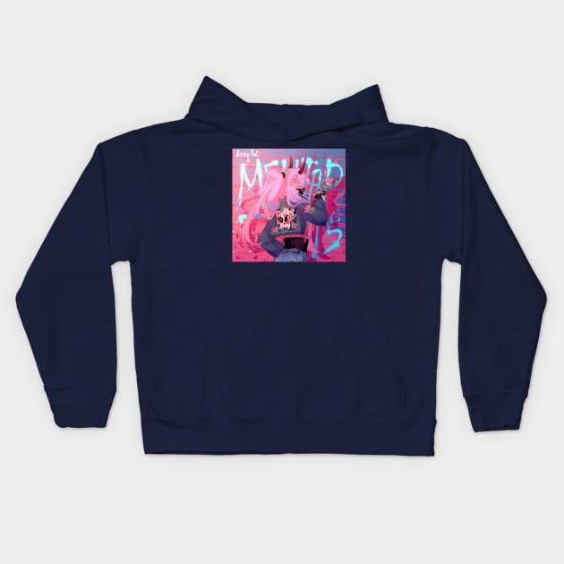 Meptap and the Roses Kids Hoodie by rosywhitey